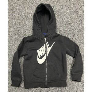 Nike Hoodie Size 4T Black Full Zip Toddler Nike Hoodie